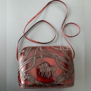 Brown Leather Shoulder/crossbody Bag